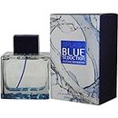 Antonio Banderas Blue Seduction Splash Men Eau De Toilette Spray, 3.4 Ounce