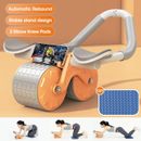 Automatic Rebound Abdominal Roller Wheel With Elbow Support Core Strength-Train