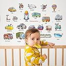 JAAMSO ROYALS Wall Stickers for Kids, Wall Stickers for Kids Room, Kids Wall Stickers for Kids Room, Baby Room Decoration Items, Wall Stickers for Living Room Big Size (90CM x 60CM)