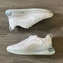 RARE Nike Air Max 720 Triple White Womens Shoes AR9293-101 Size 7