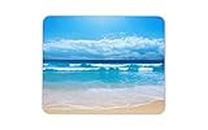Destination Vinyl Ltd Beautiful Beach Scene Mouse Mat Pad - Holiday Sand Sea Surf Computer #8962