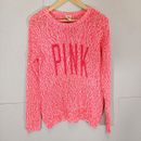 Maglione da donna rosa Victoria Secret taglia S UK 12 14 lavorato a maglia oversize incantevoli