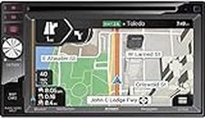 Jensen VX7528 Multimedia Navigation DVD In-Dash Receiver, 6.2" Motorized Retractable LCD Touchscreen Display, 50Wx4 Channels Peak Power, AM/FM Tuner with 18FM/12AM Presets, Remote Control Included