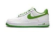 Nike Mens Air Force 1 '07 DH7561 105 Chlorophyll - Size 10, White/Chlorophyll Green