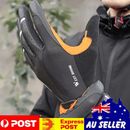 WEST BIKING Full Finger Cycling Gloves Touch Screen Anti Slip Anti-shock Gloves