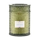 LA JOLIE MUSE Mandarin Matcha Scented Candle, Spring Candle, Natural Soy Candle, Large Candle for Home, Wood Wicked Candle, Luxury Candles Gift, 19 Oz