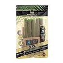King Palms Organic Pre Rolls Tobacco & Chemical Free Super Slow Burning 100% Real Palm Leaf Just Fill It w/Free Carrying Tube 9 Count (5 XXL)