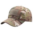 Men's Adjustable Camo Military Hat for Hunting Fishing and Outdoor Recreation
