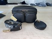Michael Kors 35S2GTTC6L Women's Crossbody Bag Medium - Black Missing AirPod Case