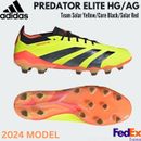 adidas Soccer Cleats PREDATOR ELITE HG/AG Team Solar Yellow IG8977 2024 NEW!