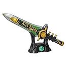 Power Rangers Lightning Collection Mighty Morphin Green Dragon Dagger Premium Fan Collectible with Lights, Sounds, and Music Comes with Stand