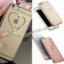 Luxury Diamond Glitter Shockproof TPU Soft Case Cover For Apple iPhone 6 6s Plus