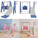Kids Garden Swing Slide & Climber Set Toddler Baby Indoor Outdoor Playground Toy