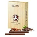 ROYAL SWAG Herbal Cigarettes 100% Tobacco Free and Nicotine Free Clove Flavoured(Pack Of 10 Sticks) Made with Ayurvedic and Natural Herbs Clove, Tulsi & Green Tea| Herbal Smokes (Non-Addictive)