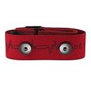 Polar Pro Chest Strap - Heart Rate Monitor Belt Text Red