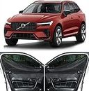 Able Dotnet Car Sun Shade Curtains 4 Door with Zipper for Volvo- XC60 New Type-II Set of 6 Pcs (2017 to Till Now Model)
