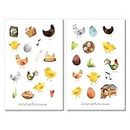 Hühnerfarm Sticker Set | Niedliche Aufkleber | Journal Sticker | Planersticker | Sticker Hühner, Küken | Sticker Tiere, Farm, Land, Eier