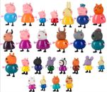 Peppa Pig Playset Family Gift Kid Toy Character Cake Toppers Doll Figure Plastic