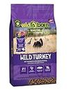 Wildborn Wild Turkey mit Truthahn & Süßkartoffel | getreidefreies Hundefutter, sensitives Hundefutter ohne Zusatzstoffe mit extra viel Fleisch Made in Germany