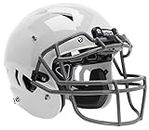 Schutt Youth Vengeance A11 Football Helmet, VROPO TRAD Facemask Attached, Small, White