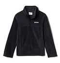 Columbia Youth Unisex Steens Mtn 1/4 Snap Fleece Pull-over, Black, XL