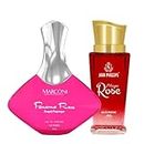 John Phillips™ Magic Rose & Panama Rose 100 ml + 60 ml Eau De French Perfume For Women