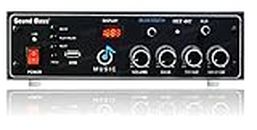 Sound Boss SLT-007 2 Channel High Power Stereo with Bluetooth/USB/AUX/FM/MIC 210 W AV Power Amplifier (Black)
