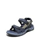 DREAM PAIRS Women's Walking Sport Athletic Sandals Comfort Open Toe Casual Outdoor Hiking Summer Shoes,Size 9,NAVY,SDSA2401W