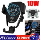 Fast Wireless Charger Car Holder For Samsung Galaxy S20 S10 S9 S8 Plus Note 9 10