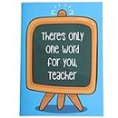 Oye Happy - Mirror Card for Teacher - Cute Card for Teacher to Gift on Birthday/Teacher's Day