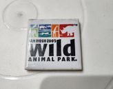 Imán para nevera de azulejos del parque de animales salvajes del zoológico de San Diego