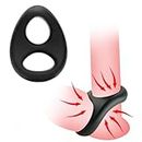 Male Silicone Toy Adult Toys Silicone Rubber Toys for Couples Ring for Men for Games Erection Longer Harder Stronger Cock pens Enlargement Machine Easy in Sweater Pockets (X_74)