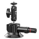 Platiro Camera Suction Cup Mount for Gopro - ULANZI SC-01/3089 3in Pump-actived Vacuum Suction Mount w Quick Release Magic Arm Car Boats Windshield & Window Mount for Nikon Canon Sony DSLR Gopro