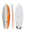 CBC 6 Foot Fish Soft Surfboard Surfboard Surfing Package Water Beach Ocean Leash