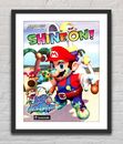Super Mario Sun Shine Nintendo Gamecube Glossy Promo Ad Poster Unframed G2336