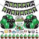 Zyozique 37 Pieces Video Game Supplies Video Game Birthday Decorations Party