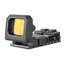 Red Dot Compact Flip Reflex Sight Flip Up Red Dot Sight Red Dot Compact RMR Flip for Mounts and Slides for Outdoor Hunting with Heightened Base for Rifle Pistol Handgun