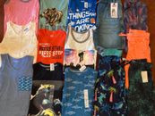 Boy's Huge Size 14-16 Clothing LOT Outfits SPRING & SUMMER Old Navy ALL NEW