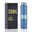 owlyee 20ML Perfume Atomizer, Travel Cologne Spray Bottle, Mini Empty Sprayer Dispenser (Blue, 1PCS)