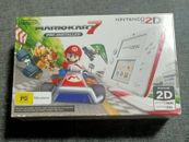 Nintendo 2DS - Mario Kart 7 Pre Installed Original 32GB Red/White Console - USED