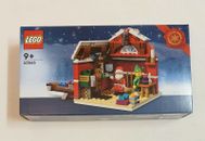 LEGO Seasonal 40565 Santa's Workshop - MISB New/Sealed Xmas