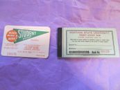 1963-64 Montana State University Student Activity Book & Student Discount Card