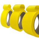 Cinta enmascaradora amarilla para pintores automotrices automóviles 60 yardas - opciones de tamaño/cantidad