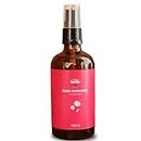 Vriksha Veda Rose Hydrosol I Steam Distilled I Hydrating Facial Toner I For all skin types I Unisex 100 ml