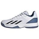 adidas Courtflash Tennis Shoes-Low (Non Football), FTWR White/core Black/Crew Blue, 38 EU