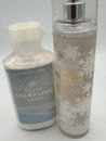 Bed And Body Works Fresh Sparkling Snow Lotion And Fragrance Mist 8oz