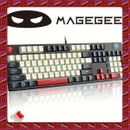 MAGEGEE mechanical Keyboard 104 keys usb gamer gaming mk Armor mouse chair NEW d