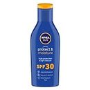 NIVEA Men & Women Sun Protect And Moisture 75Ml Spf 30 Advanced Sunscreen For Instant Protection For Normal Skin| Pa++ UVA - UVB Protection System| Water Resistant| Pack Of 1