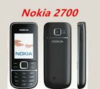 Original Nokia 2700 Cámara Bluetooth Vedio MP4 Barato Clásico Teléfono Móvil Negro