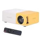 Mini Projector, 24-60in HD 1080P Smart Multifunctional Movie Projector, Eye Protection Plug & Play Home Theater Video Projector, Portable Projector with Diffuse Reflection